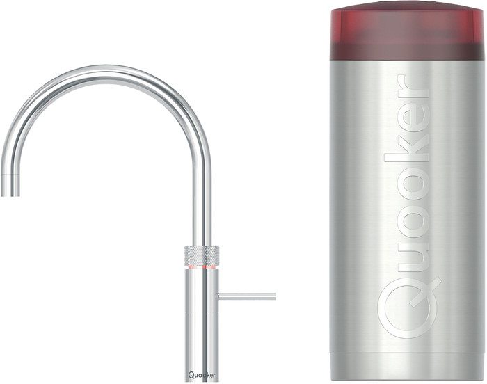 Quooker COMBI+ + Quooker Fusion Round Chroom Main Image