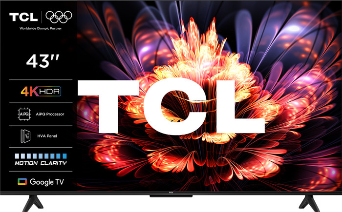 TCL 43 Zoll LED V6C 4K (2025) vorne