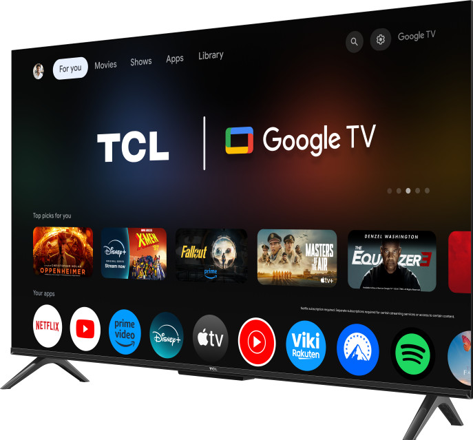 TCL 43 Zoll LED V6C 4K (2025) vorne