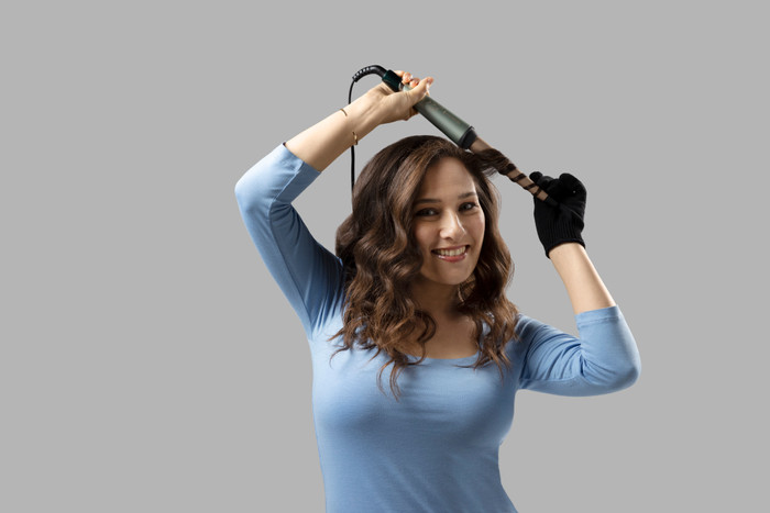 Remington Botanical CI5860 product in use