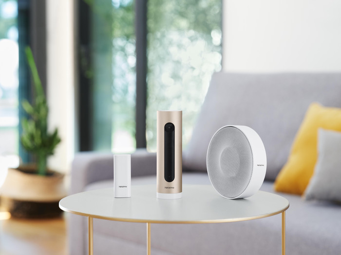Netatmo Security Pack product in gebruik