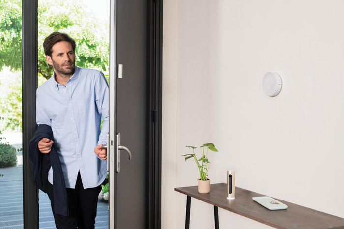 Netatmo Security Pack product in gebruik