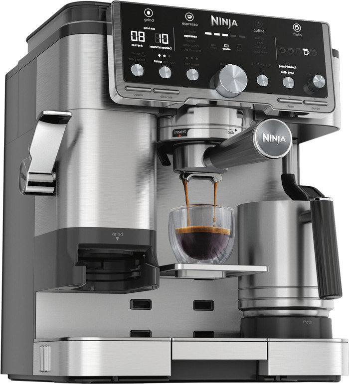 Ninja Luxe Café Pro Espresso ES701EU linkerkant