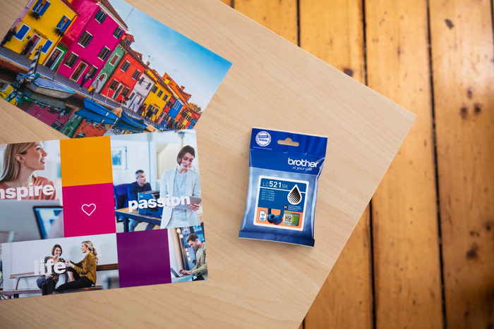 Brother LC-521 Cartridge Black product in use