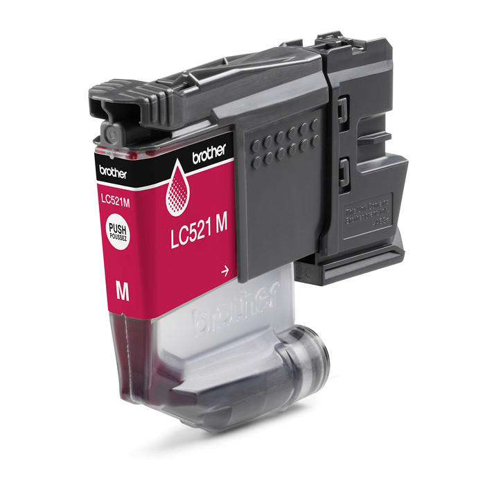 Brother LC-521 Cartridge Magenta front