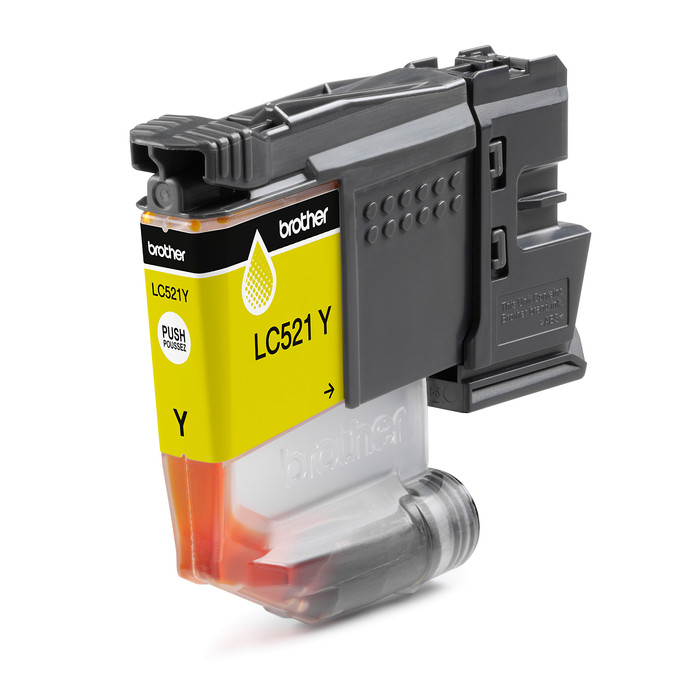 Brother LC-521 Cartridge Yellow front