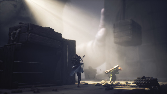 Little Nightmares III PS5 product in gebruik