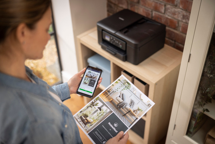 Brother DCP-J1360DW product in use