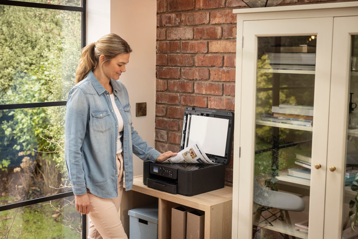 Brother DCP-J1360DW product in use