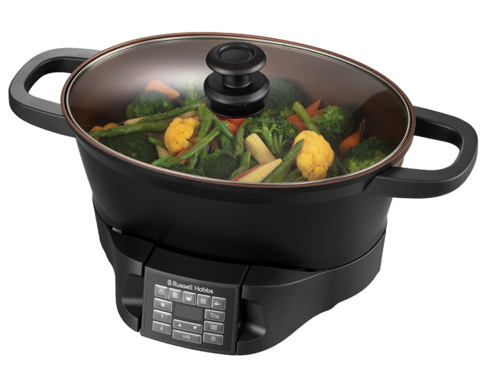 Russel Hobbs Good to Go Multicooker 6,5 liter product in gebruik