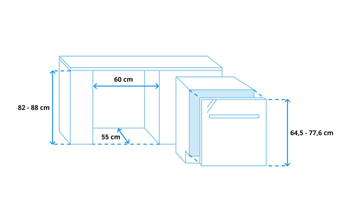 AEG FSB52617Z / Built-in / Fully integrated / Niche height 82 - 88cm visual Coolblue 1