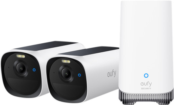 EufyCam E40 4-Pack + HomeBase 3 detail