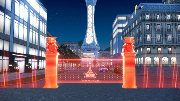 Nintendo Switch 2 + Pokémon Legends: Z-A + BlueBuilt Travel Case product in use