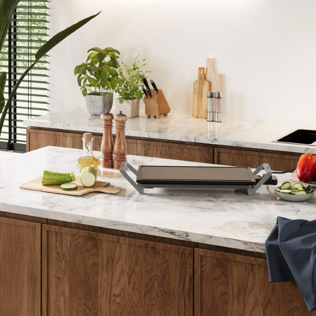 Princess Table Chef Premium Stone Grill product in gebruik