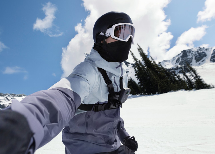 DJI Osmo 360 Adventure Combo product in use