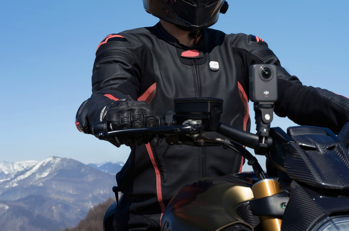 DJI Osmo 360 Adventure Combo product in use