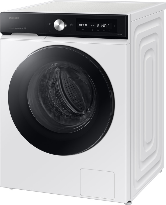 Samsung WW90DB7U94GE AI Wash + Samsung DV90DB7845GEU3 QuickDrive rechterkant