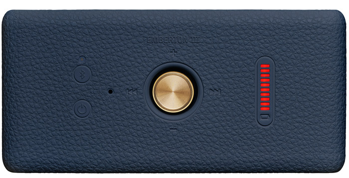 Marshall Emberton III Speaker BT Midnight Blue top