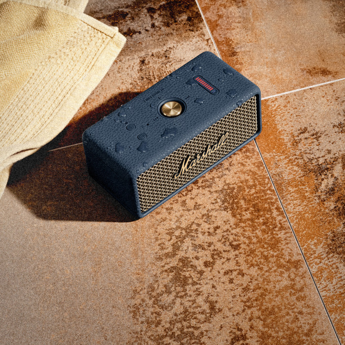 Marshall Emberton III Speaker BT Midnight Blue product in use