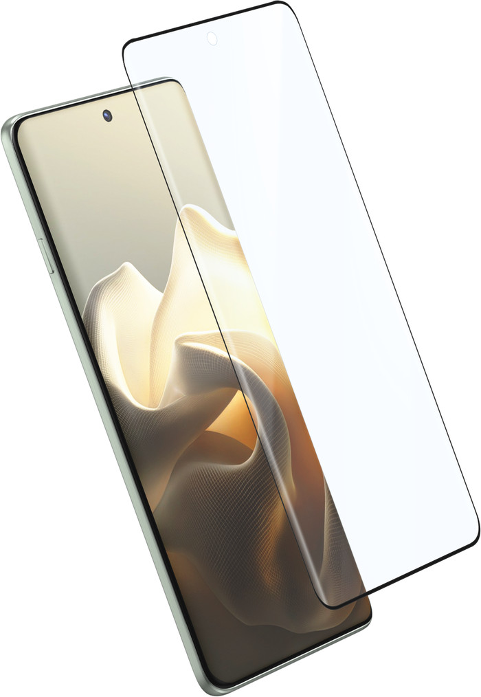 Just In Case Full Cover Motorola Edge 60 Pro Screen Protector Black front