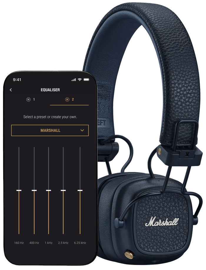 Marshall Major V Blue product in use