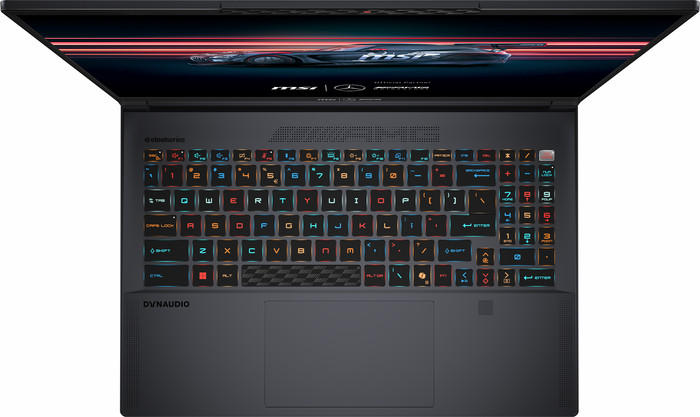 MSI Stealth A16 MercedesAMG AI+ A3XWGG-043NL bovenkant