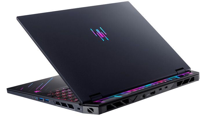 Acer Predator Helios 16 AI PH16-73-95SM achterkant