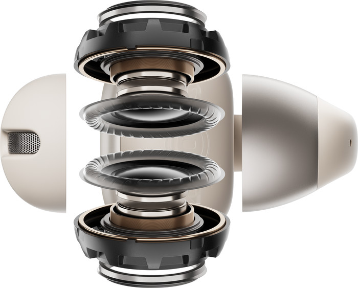 Shokz OpenDots ONE silver detail