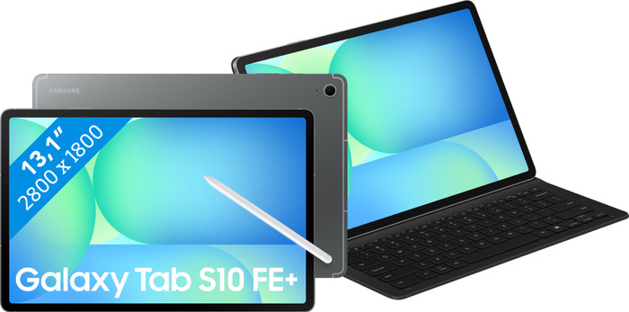 Samsung Galaxy Tab S10 FE Plus 13.1 inches 256GB WiFi Gray + Keyboard Cover QWERTY Main Image