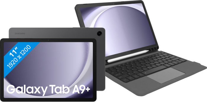 Samsung Galaxy Tab A9 Plus 11 inches 8GB/256GB WiFi and 5G Gray + Keyboard Cover QWERTY Main Image