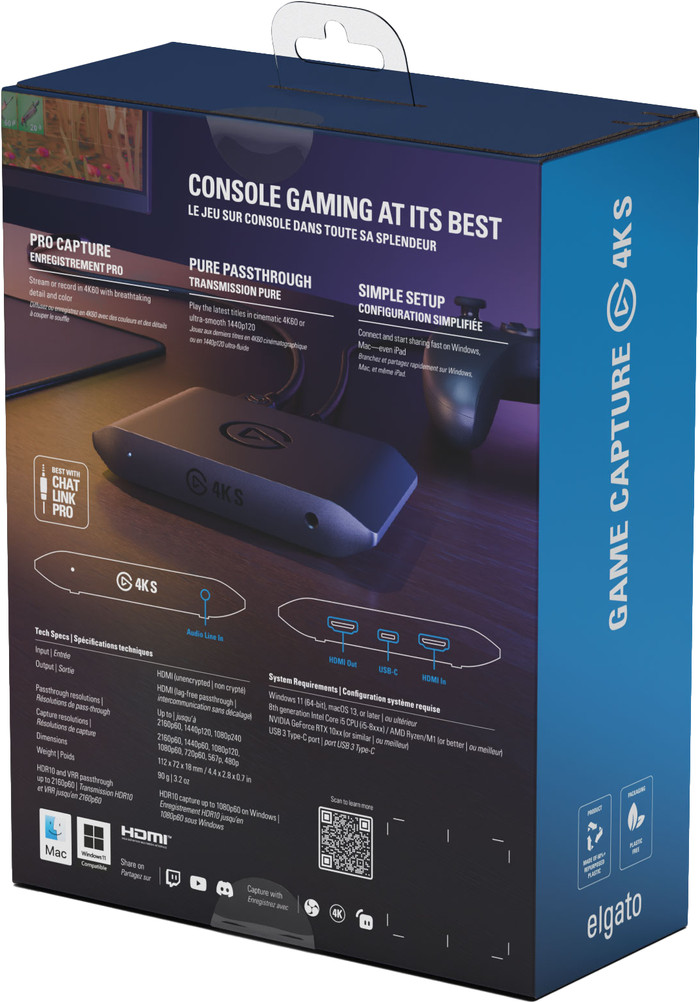 Elgato Game Capture 4K S verpakking