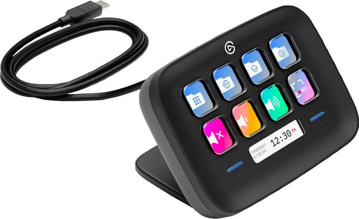 Elgato Stream Deck Neo Black linkerkant