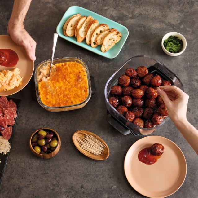 Ninja Crispi FN101EUSG Groen product in gebruik