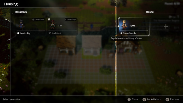 Octopath Traveler 0 Nintendo Switch product in gebruik