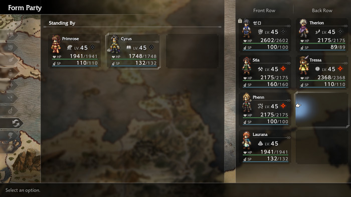 Octopath Traveler 0 Nintendo Switch product in gebruik