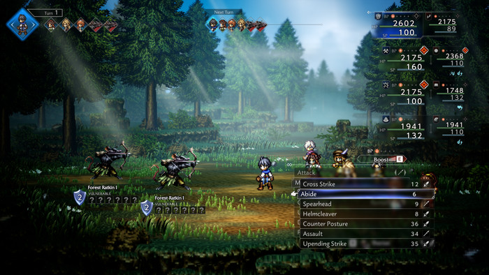 Octopath Traveler 0 Nintendo Switch product in gebruik