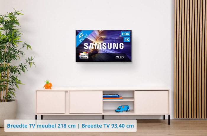 Samsung 42" OLED S90F (2025) + Samsung HW-B66CF Zwart visual Coolblue 1