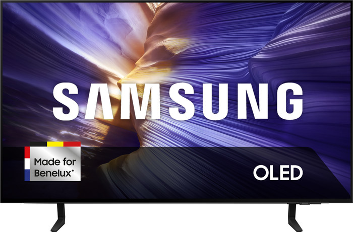Samsung 42 inches OLED S90F (2025) + Samsung HW-QS700F Black front