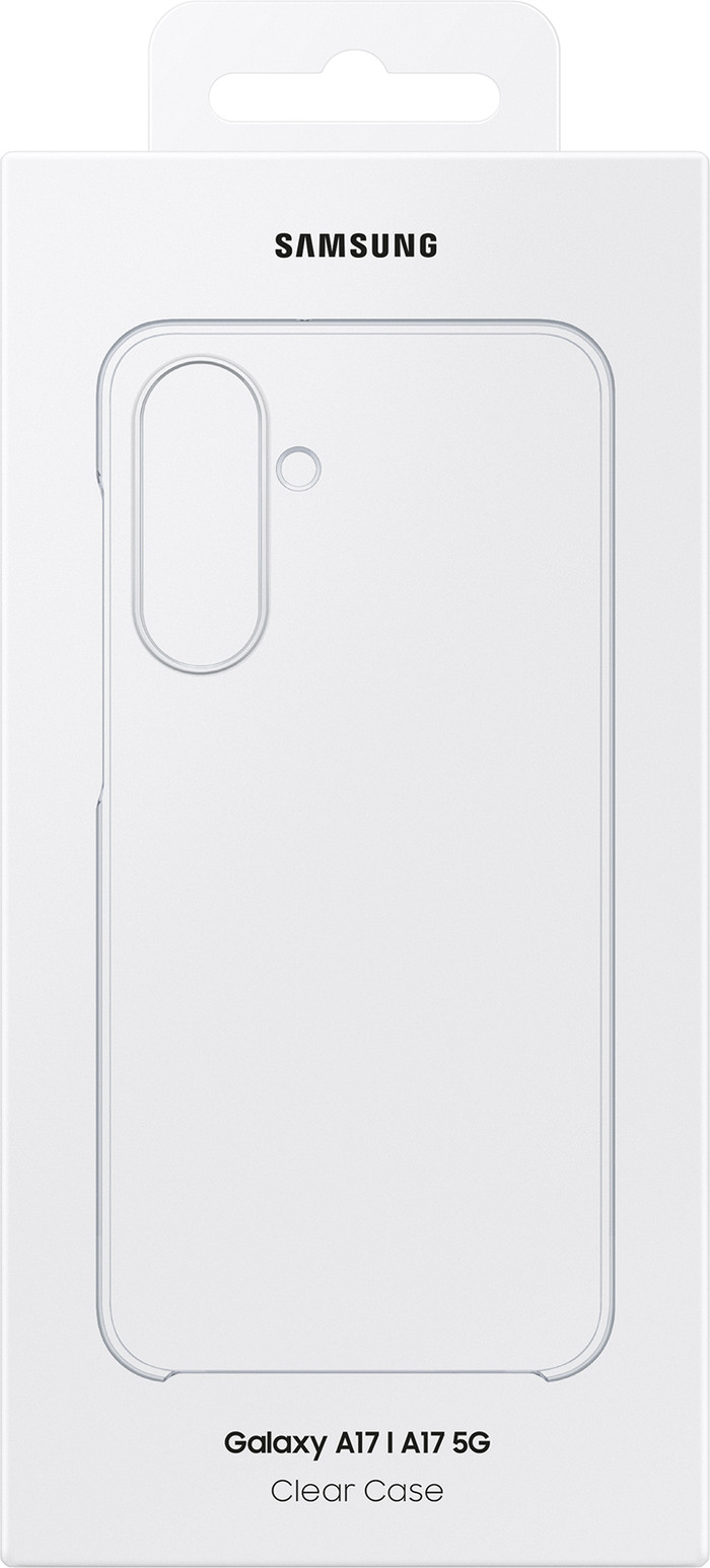 Samsung Galaxy A17 128GB Blauw 5G + Samsung Back Cover Transparant verpakking