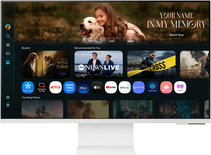 Samsung Smart Monitor M8 M80F LS32FM801UUXEN voorkant