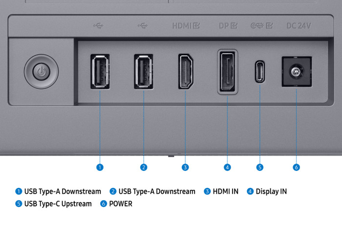 Samsung Smart Monitor M9 M90SF LS32FM902SUXEN OLED detail