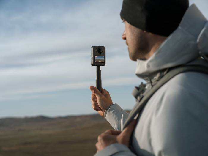 DJI Osmo 70cm Invisible Selfie Stick product in use