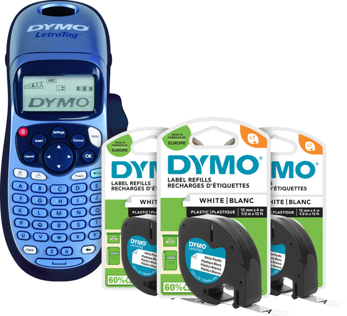 DYMO LetraTag LT-100H + 3 extra labels Main Image