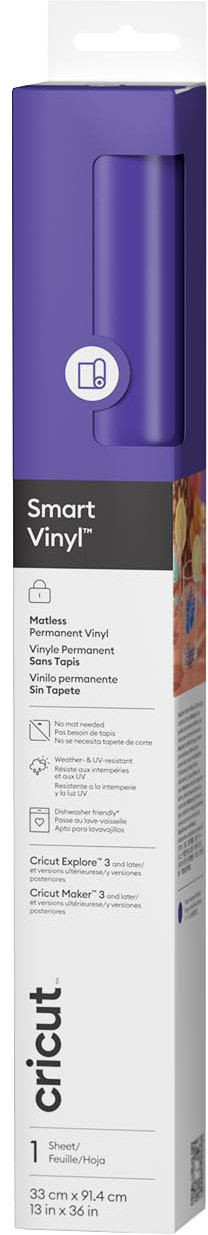 Cricut Smart Vinyl Permanent Paars 33x91cm Main Image