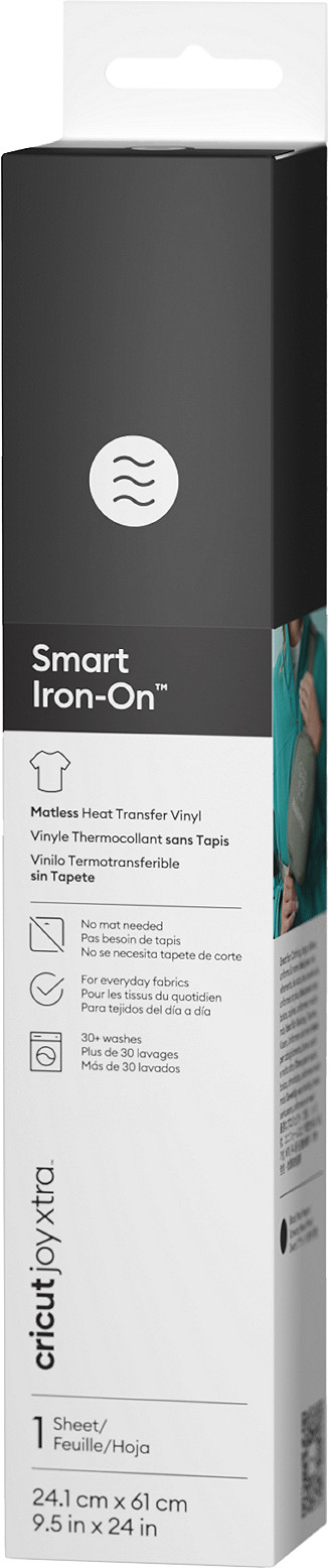 Cricut Smart Iron-On Joy Xtra 24.1x61cm Black Main Image