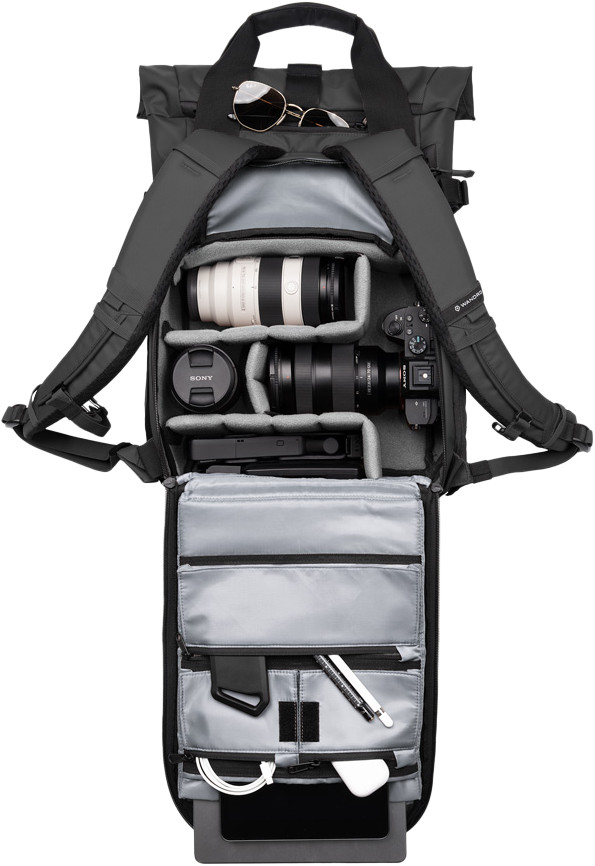 WANDRD THE PRVKE 21L V4 Zwart binnenkant