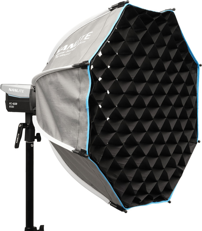 Nanlite Octagonal Softbox 60 cm FM Mount linkerkant