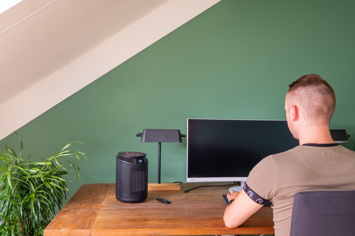 Eurom Hot Shot 2000 Wifi product in gebruik