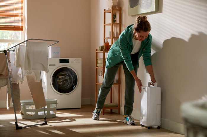 Qlima D216 product in use