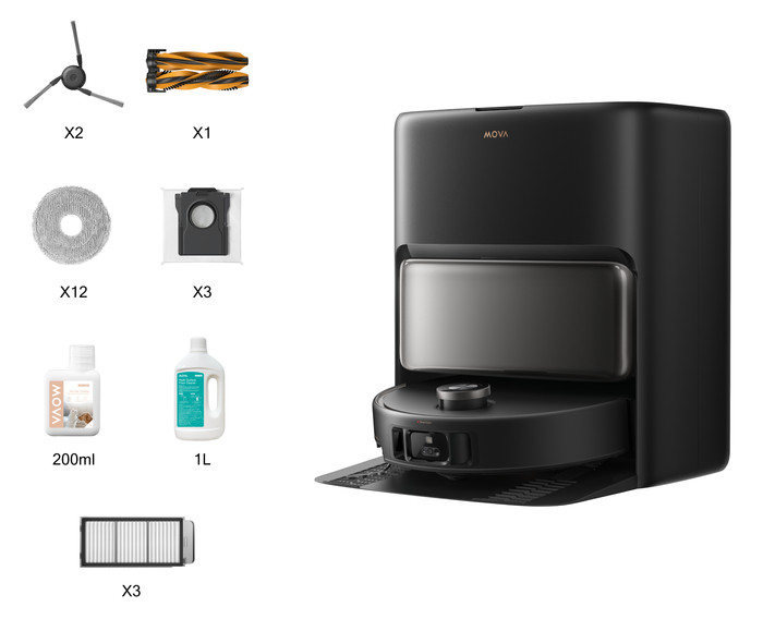 Mova V50 Ultra Complete Black Main Image